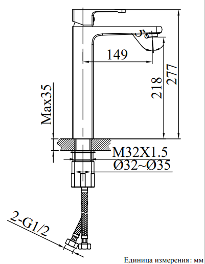 Смеситель для раковины AltroBagno Lamberto 010212 Cr Смеситель для раковины AltroBagno Lamberto 010212 Cr