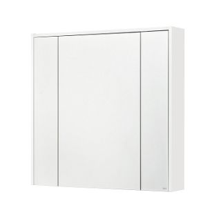 Зеркальный шкаф Roca Ronda ZRU9303009 80 см бетон/белый глянец Зеркальный шкаф Roca Ronda ZRU9303009 80 см бетон/белый глянец