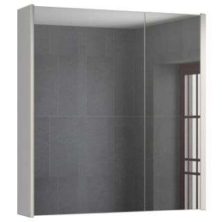 Comforty Зеркало-шкаф "Женева-75" дуб белый Comforty Зеркало-шкаф "Женева-75" дуб белый