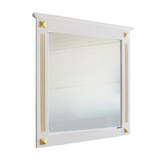 Зеркало Comforty Палермо-80 патина золото