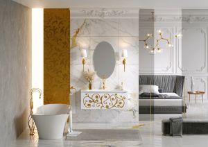 Зеркало Clarberg Elegance 4х1000х600 60см хром