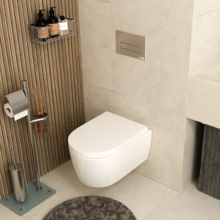 Система инсталляции для унитазов WasserKRAFT Dinkel 58TLT.010.ME.BN03 с кнопкой смыва