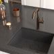 Смеситель для кухни WasserKRAFT A8597 под фильтр розовое золото
