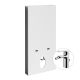 Комплект для биде со смесителем WasserKRAFT Naab 86BDT.050.WH.SQ3206 хром