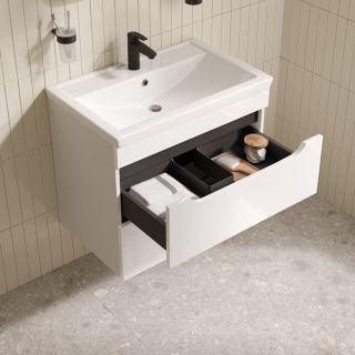 Тумба с раковиной IDDIS Рэй (Ray) RAY70W0i95K 70 см белый