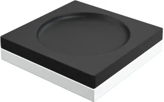 Мыльница Boheme Qubic 10960-B чёрный матовый