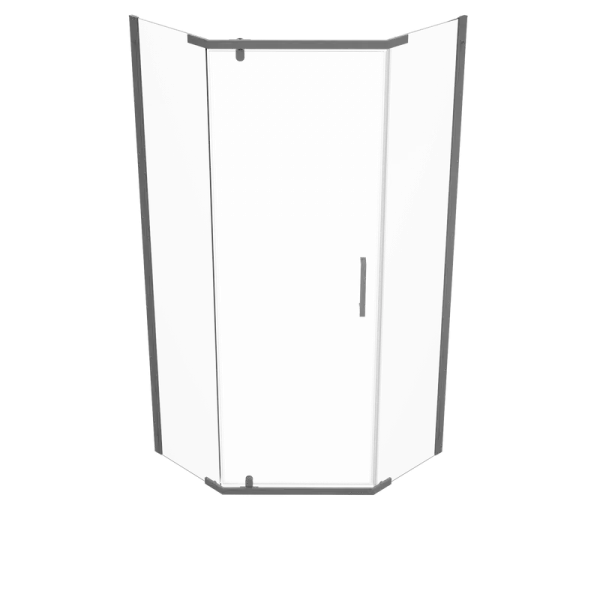 Душевой уголок Triton Дека -Графит Щ0000073929 90x90 см профиль графиит стекло прозрачное