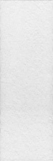 Плитка Kerama Marazzi 60169 Бьянка белый глянцевый волна 20x60x0,9