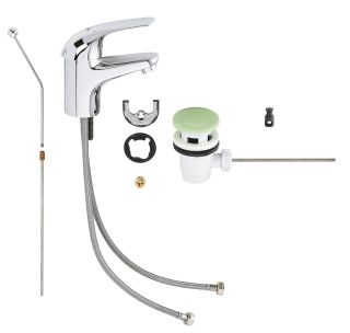 Смеситель для раковины Grohe Start Eco 23264000 хром