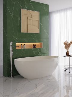 Ванна из полиэфирной смолы Cezares Релакс (Relax) CZR-RELAX-170-80-56-WM-PFB 170x80 см молочный белый