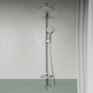 Душевая стойка IDDIS Эйгер (Aiger) AIGBC3Fi06 хром матовый