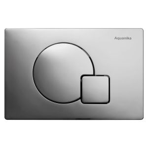 Клавиша смыва Aquanika Basic Q-type 01.02.10 хром