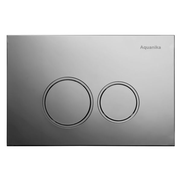 Клавиша смыва Aquanika Basic R-type 01.02.19 хром