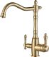 Смеситель для кухни ZORG Steel Hammer SH 812 BRONZE