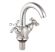 Смеситель для раковины Timo Ritz 0141FN silver серебристый