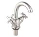 Смеситель для раковины Timo Ritz 0141FN silver серебристый