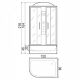 Душевая кабина RIVER NARA 120/80/26  МТ L Душевая кабина RIVER NARA 120/80/26  МТ L