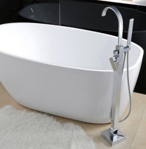 Напольный смеситель для ванны NT Bagno Nera C NT1001 хром