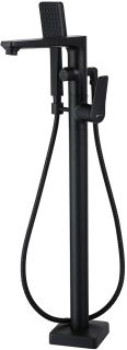 Напольный смеситель для ванны Lemark Bronx LM3744BL чёрный