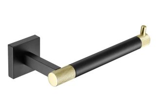 Держатель для туалетной бумаги Rose RG3005H золото/чёрный Держатель для туалетной бумаги Rose RG3005H золото/чёрный