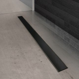 Душевой лоток Berges C1 Norma 095139 80см чёрный матовый Душевой лоток Berges C1 Norma 095139 80см чёрный матовый