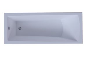 Акриловая ванна Aquatek Либра New LIB160N-0000003 160х70 см с фронтальным экраном сборно-разборный сварной каркас