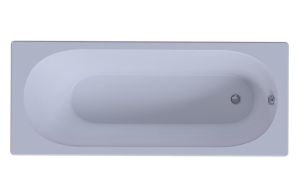 Акриловая ванна Aquatek Оберон OBR160-0000041 160х70 см с фронтальным экраном сборно-разборный сварной каркас