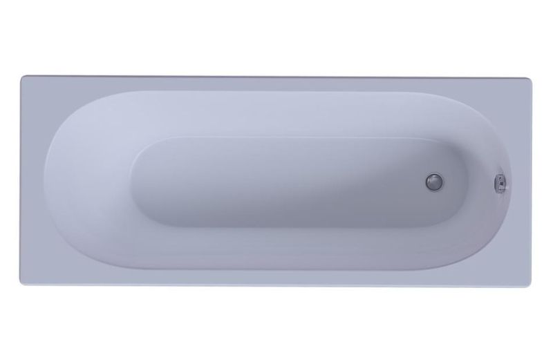 Акриловая ванна Aquatek Оберон OBR160-0000041 160х70 см с фронтальным экраном сборно-разборный сварной каркас