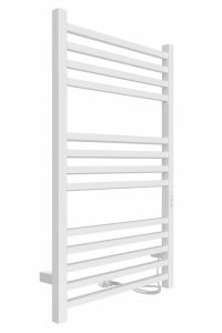 Полотенцесушитель электрический Indigo Attic LСLATCE100-50WMRt с таймером 100x50 см белый матовый