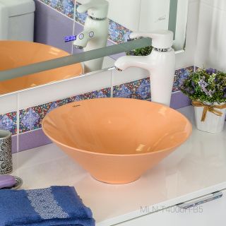Накладная раковина Melana 7020-B5-806 40см персиковый Накладная раковина Melana 7020-B5-806 40см персиковый