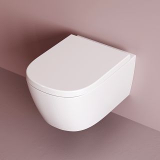 Унитаз подвесной Am.Pm Libre C601901SC Aquaspin с сиденьем микролифт белый