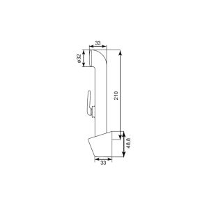 Гигиенический душ IDDIS Bidet Hand Shower хром глянцевый 0201F15I20