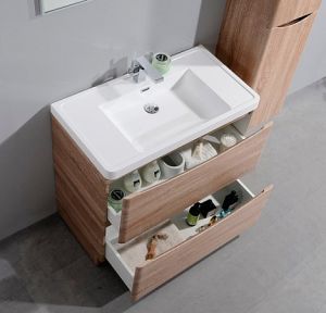 Раковина BelBagno из искусственного мрамора 90см EA-900-LVB