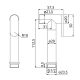 Гигиенический душ IDDIS Bidet Hand Shower чёрный 020BBLGi20