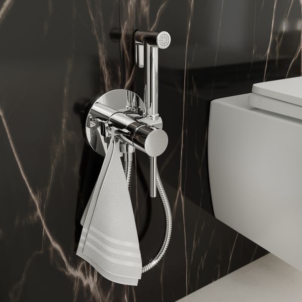 Гигиенический душ IDDIS Bidet Hand Shower хром глянцевый 020SB0Gi20
