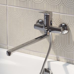 Смеситель для ванны IDDIS Vibe хром глянцевый VIBSBL2i10WA