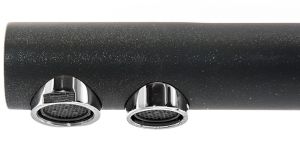 Смеситель для кухни Paulmark Essen Es213011-418 чёрный металлик