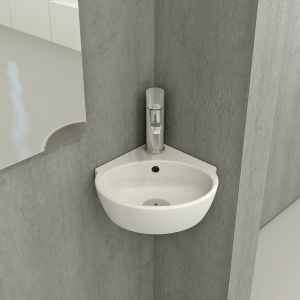 Раковина угловая Berges Small 182011 30см белый