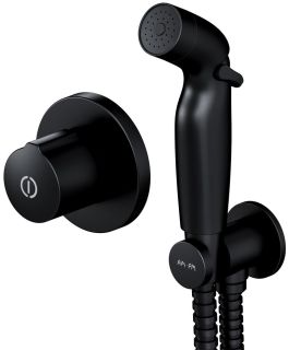 Гигиенический душ со смесителем Am.Pm X-Joy чёрный матовый F40P85A22 Гигиенический душ со смесителем Am.Pm X-Joy чёрный матовый F40P85A22