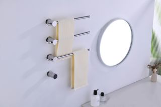 Полотенцесушитель электрический Timo Saona 030/03SM 45x51 см чёрный