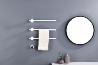 Полотенцесушитель электрический Timo Saona 030/16SM 45x51 см белый матовый