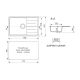 Кухонная мойка Maretti Kitchen KT600-BL, черный