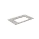 Столешница для полувстраиваемых раковин Kerama Marazzi Бричиола KM6012G0471RP80Ir2 80 см белый натуральный