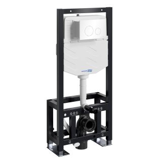 Система инсталляции для унитазов WasserKRAFT Dill 61TLT.010.ME.WH02 с кнопкой смыва