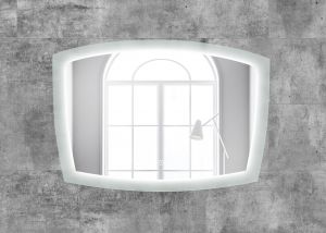 Зеркало с подсветкой Art&Max Roma 100x70см AM-Rom-1000-700-DS-F