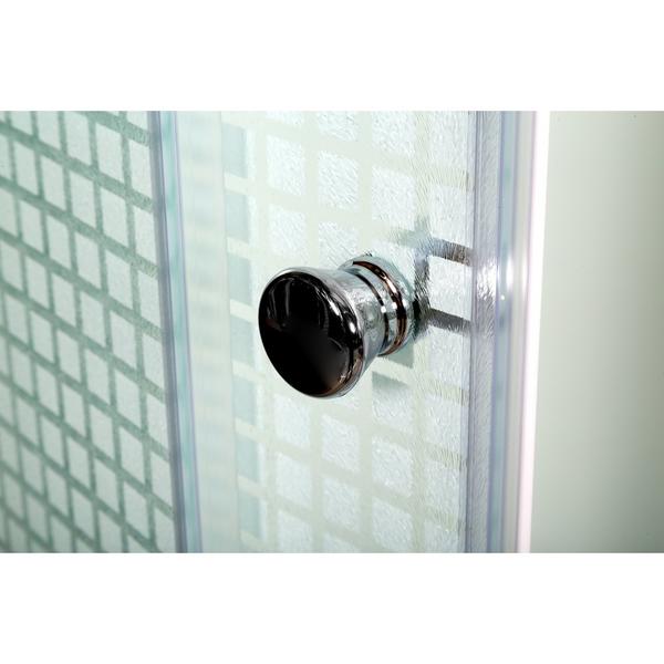 Душевая кабина Deto L 920 R N без крыши 120х80х200 см