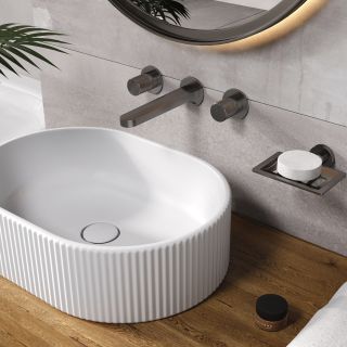 Смеситель для раковины WasserKRAFT Tauber 6445 никель