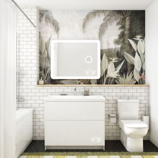Зеркало с подсветкой и косметической линзой Art&Max Latina 100x80см AM-Lat-1000-800-DS-F-X3 Зеркало с подсветкой и косметической линзой Art&Max Latina 100x80см AM-Lat-1000-800-DS-F-X3