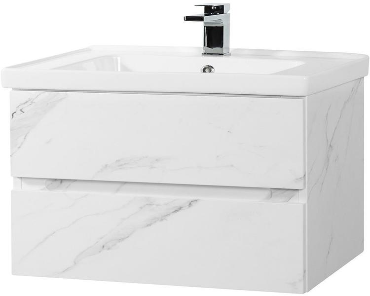 Подвесная тумба под раковину Art&Max Techno 90см монти мрамор AM-Techno-900-2C-SO-MR960