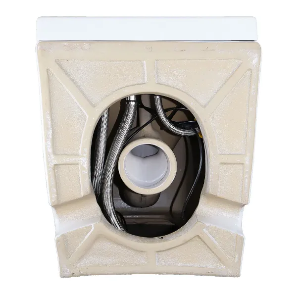 Унитаз Azario AZ-101 A приставной импульсный с сиденьем микролифт